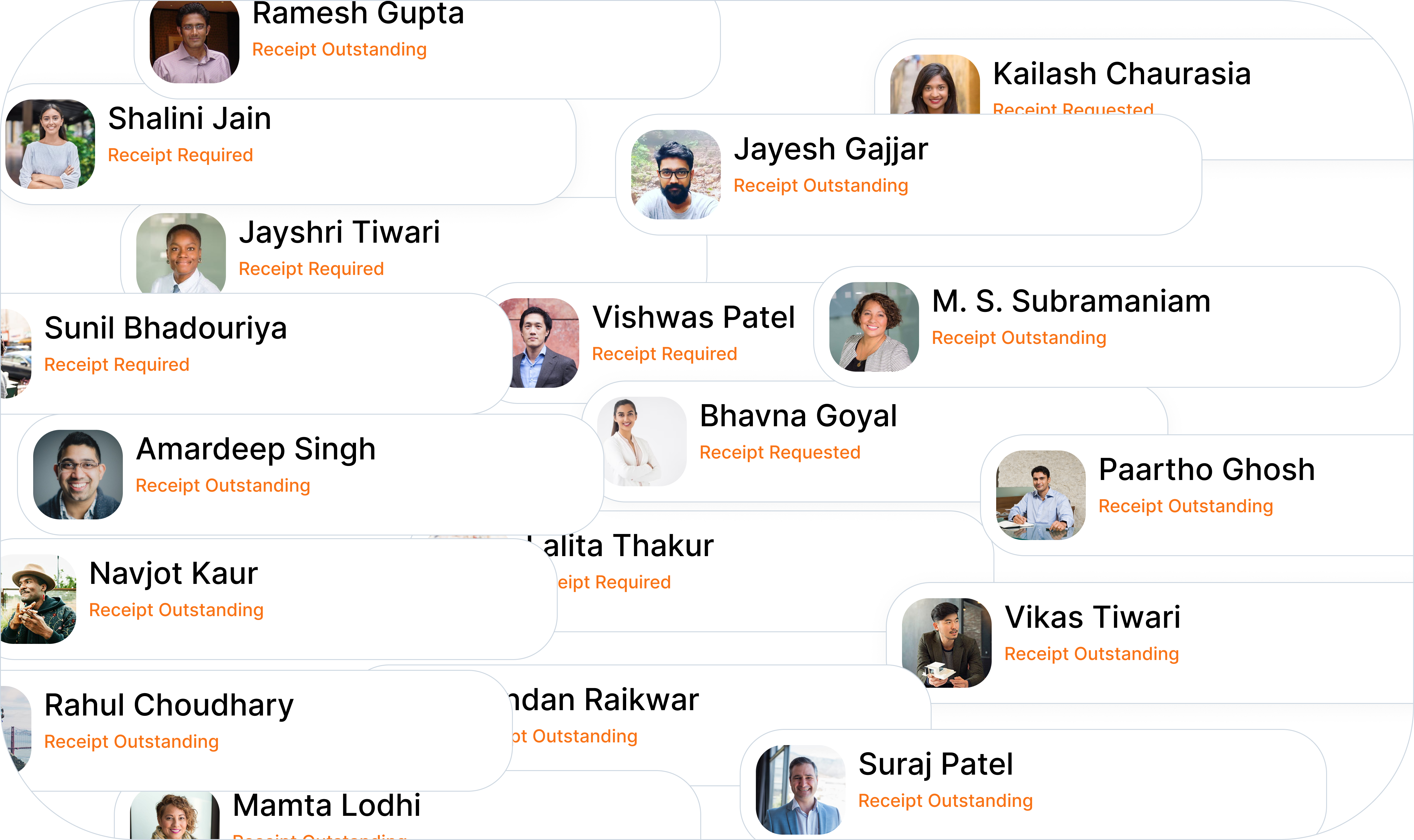 Granular expense tracking